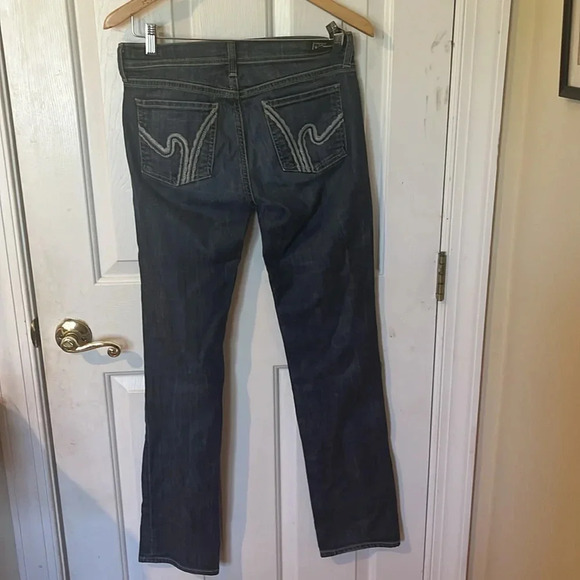 Citizens of Humanity dark wash distressed. women’s jeans size 28 - Picture 2 of 8